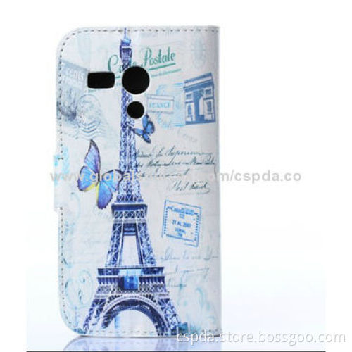 Hot Selling PU + PC Mobile Phone Case for Motorola Moto G with Bank Card and Business Card Slots